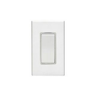 Leviton 56912W Light Switch, Decora Plus Rocker Switch, Commercial Grade, SinglePole White