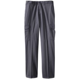 Dickies Mens Rinsed Cargo Pants   Charcoal Gray 46x32