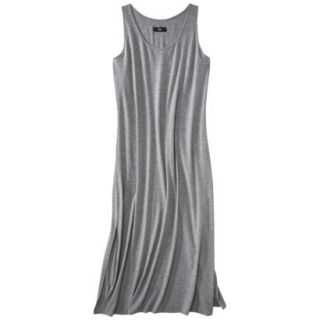 Mossimo Womens Plus Size Sleeveless V Neck Maxi Dress   Gray 4