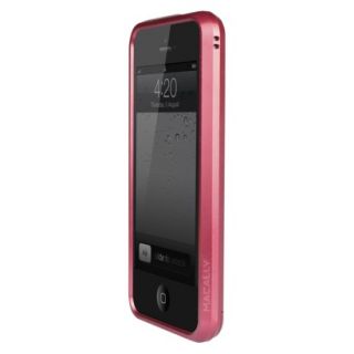 Macally Aluminum Frame Case for iPhone5   Red (AlumRim5R)