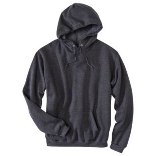 Hanes Premium Mens Fleece Hooded Sweatshirt   Slate L