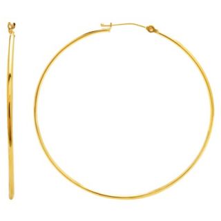 10k Yellow Gold Hoop Earrings