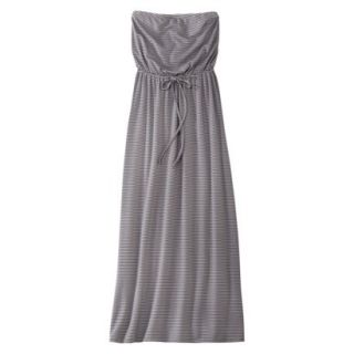 Mossimo Supply Co. Juniors Strapless Maxi Dress   Thin Blue Stripe XL(15 17)