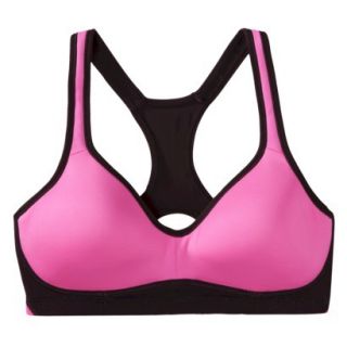 C9 by Champion Womens Medium Support Molded Cup Bra W/Mesh   Popsicle Pink S