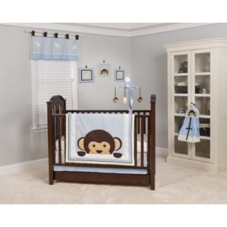 Pam Grace Creations Maddox Monkey 10 Piece Crib Bedding Set