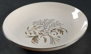 Franciscan Winter Bouquet Coupe Soup Bowl, Fine China Dinnerware   Willow Leaves