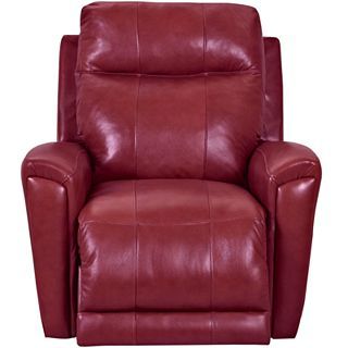 Priest Leather Recliner, Durango Strawberry