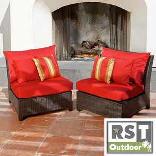 Rst Cantina Armless Chairs 2 pack Patio Furniture