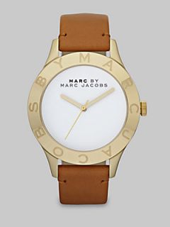 Marc by Marc Jacobs Logo Goldtone Watch   Gold