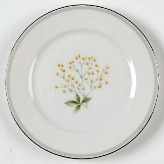 Rosenthal   Continental Melody Bread & Butter Plate, Fine China Dinnerware   Yel