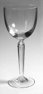 Waterford Metropolitan Wine Glass   Clear,Ridges On Stem,No Trim