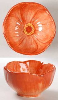 Cindy Crawford Style Flora Figural Dip Bowl, Fine China Dinnerware   Floral,Latt
