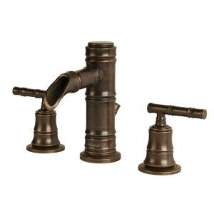 Pegasus 67388 8096H Bamboo Two Handle Widespread Lavatory Faucet