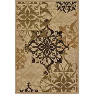 Courtisan Urbane Gatesby Sand/ivory Rug (2 X 37) (SandSecondary colors Brown Pattern GeometricTip We recommend the use of a non skid pad to keep the rug in place on smooth surfaces.All rug sizes are approximate. Due to the difference of monitor colors,