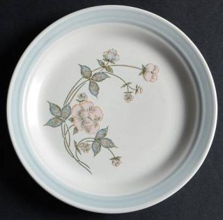 Country Glen Turnberry Bread & Butter Plate, Fine China Dinnerware   Blue Band,
