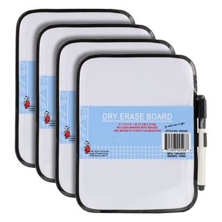 Good Old Values Dry erase 6x8 Whiteboard (pack Of 4)