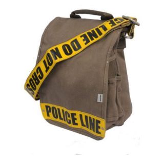 Ducti Police Line Utility Messenger Bag Yellow