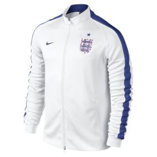 England N98 Authentic International Mens Track Jacket   White