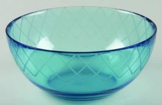  Colin Cowie Turquoise Glassware Individual Salad Bowl, Fine China Dinne