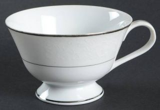 Royal M Mita Fairfield Footed Cup, Fine China Dinnerware   White Border Design W