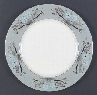 Castleton (USA) Reflections Dinner Plate, Fine China Dinnerware   Enamelled Flow