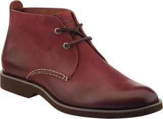 Mens Sperry Top Sider Boat Oxford Chukka   Burgundy Burnished Boots