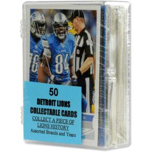 Detroit Lions 50 Card Pack Assorted