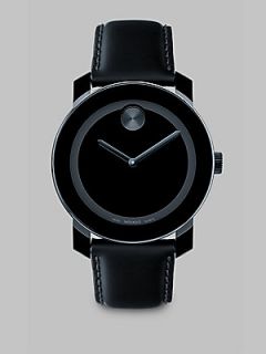 Movado Large Bold Watch   Black