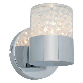 Access Lighting Kristal Bathroom Wall Sconce   4.75W in. Chrome Multicolor  