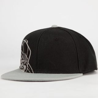 Kenny Boys Snapback Hat Black/Grey One Size For Women 242373127