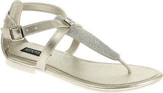 Infant/Toddler Girls Sperry Top Sider Summerlin   Silver Glitter Synthetic Casu