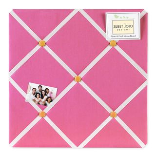 Sweet Jojo Designs Pink And Orange Butterfly Bulletin Board (CottonDimensions 14 inches high x 14 inches wide)