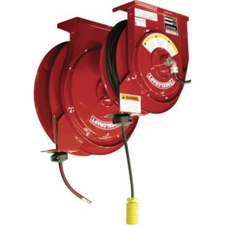 Reelcraft Power Cord Reel and Air/Water Hose Reel Combo Pack   Model# TP5650OLP 