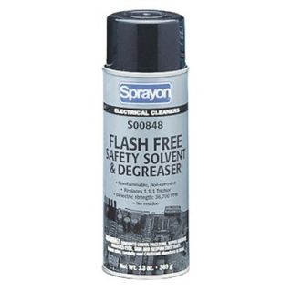 Sprayon Flash Free Safety Solvent & Degreasers   S00848