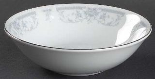 Sheffield Blue Whisper Coupe Cereal Bowl, Fine China Dinnerware   Blue Band,Flow