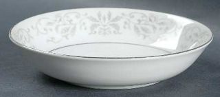 AS Japan Sussex Fruit/Dessert (Sauce) Bowl, Fine China Dinnerware   Gray Leaves