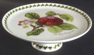 Portmeirion Pomona 10 Diameter Pedestal Cake Stand, Fine China Dinnerware   Fru