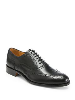 Collection Truman Leather Wingtip Lace Ups