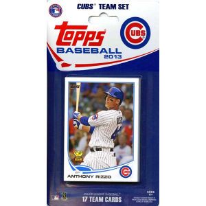 Chicago Cubs 2013 MLB Team Card Set