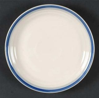 International Blue Horizon Salad Plate, Fine China Dinnerware   Dark & Light Blu