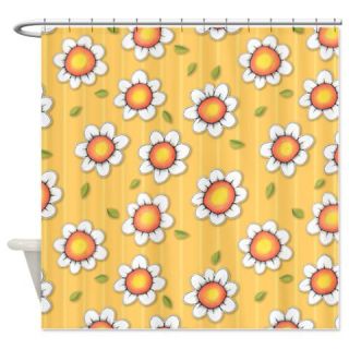  Daisy Joy yellow daisies Shower Curtain  Use code FREECART at Checkout