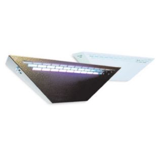 Curtron Decorative Silent Fly Trap w/ 15 Watt UV Light, Covers 900 Sq. Ft., White