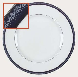 Royal Worcester Avalon/Firenze Dinner Plate, Fine China Dinnerware   Light Blue