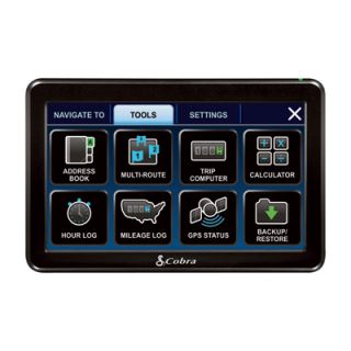 Cobra Professional Driver Navigation System with 7in. Color Touchscreen  