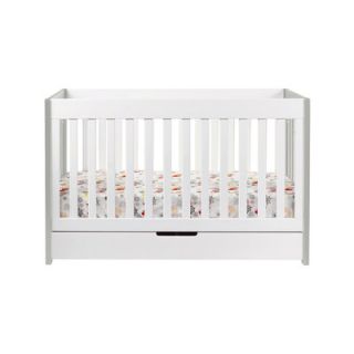 babyletto Mercer 3 in 1 Convertible Crib with Toddler Rail M6801Q Finish Gre