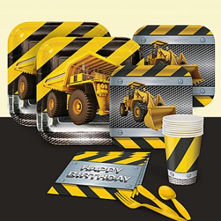 Construction Zone Basic Party Pack