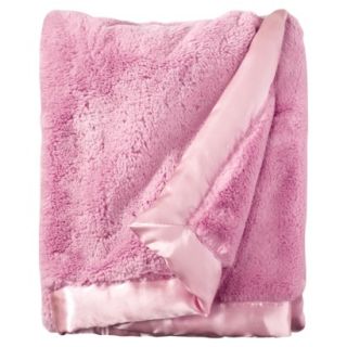 Cuddle Plush Blanket   Pink by Circo