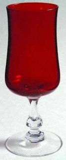 Fostoria Distinction Ruby Wine Glass   Stem #6125, Ruby Redbowl