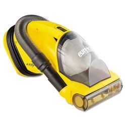 Eureka Yellow Easy Clean Hand Vacuum (YellowQuickly clean up debris and dust around the home or officeType ContainerTwo motor performanceHand heldClean air filtration systemEasy empty dust cup for bagless convenienceExclusive Riser Visor pivots, easily c