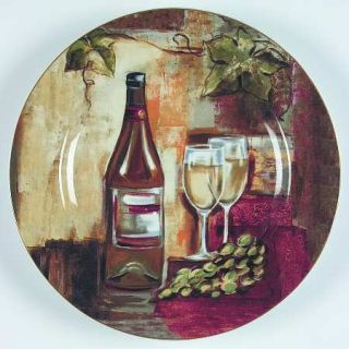 Sakura Classico Salad Plate, Fine China Dinnerware   Wine Decal,Multimotif Mugs&